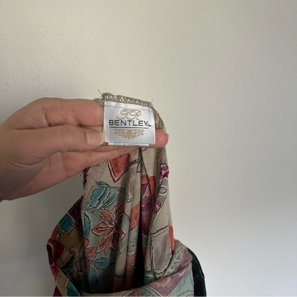 Vintage TR Bentley High Rise Floral Patchwork Skirt - Multicolor - Picture 5 of 6